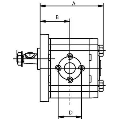 Pompe hydraulique GOPART 1176451N