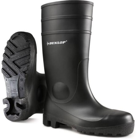 Botte noire taille 43 DUNLOP 142PP43