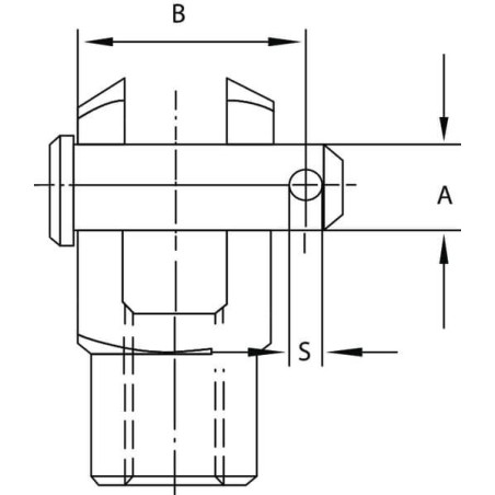 Goupille fendue UNIVERSEL 14348H1122187