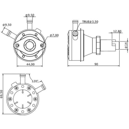 Pompe à carburant UNIVERSEL 1526352030KR