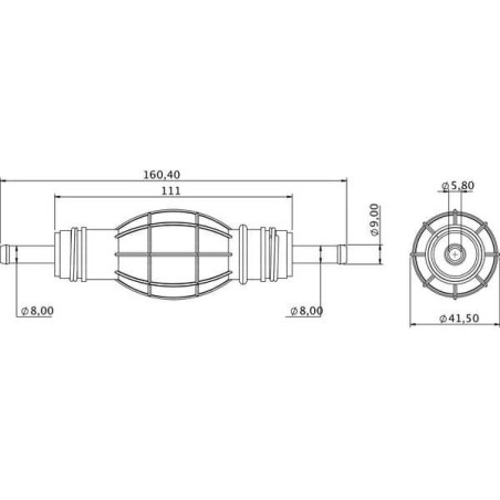 Pompe à carburant UNIVERSEL 24600646KR