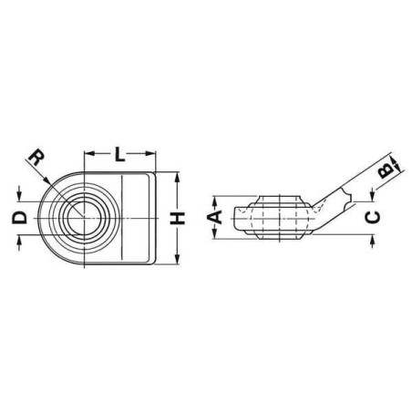 Rotule à souder WALTERSCHEID 309560