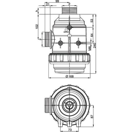 Filtre d'aspiration ARAG 3162063