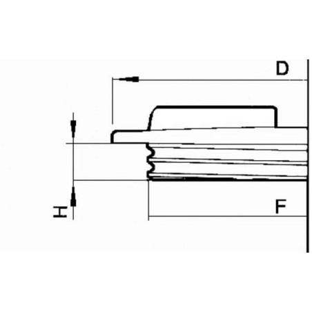 Couvercle de réservoir 455mm ARAG 3510060AV