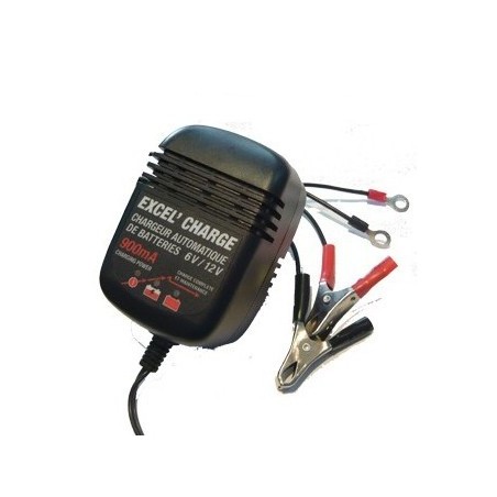 Chargeur de batterie xl900 EXCEL - 6v/12v - 900 ma