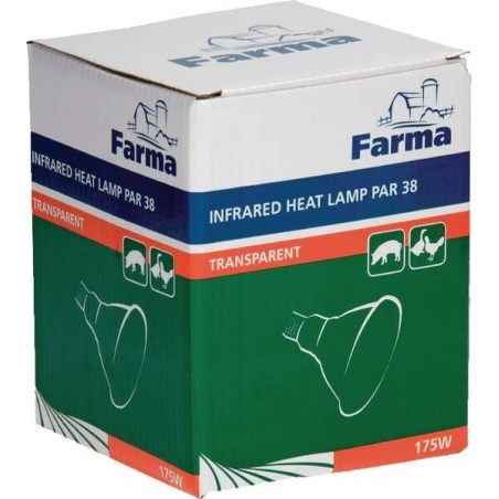 Lampe chauffante à infrarouge 175W FARMA 802006FA