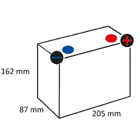 Batterie UNIVERSEL YB50N18LA2AGMKR