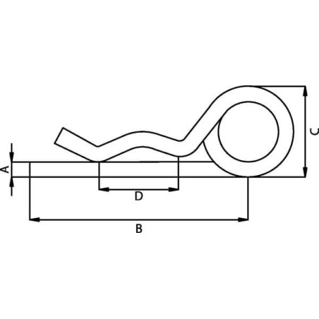 Goupille double UNIVERSEL CL3DKR