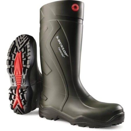 Botte verte taille 48 DUNLOP D76093348