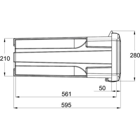 Boîte pour extincteur DAKEN DK82412