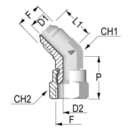 Coude ALFAGOMMA KOU4512