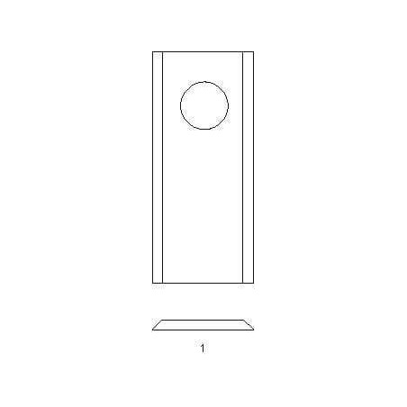 Couteau de faucheuse UNIVERSEL KV96KR