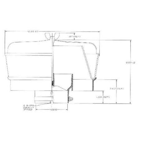 Pré-filtre DONALDSON PBH002045