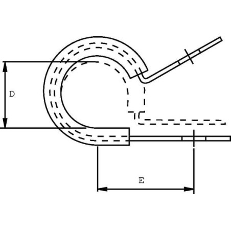 Collier de fixation UNIVERSEL SMSL25