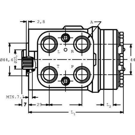 Orbitrol de direction GOPART SOSPC100NONGP