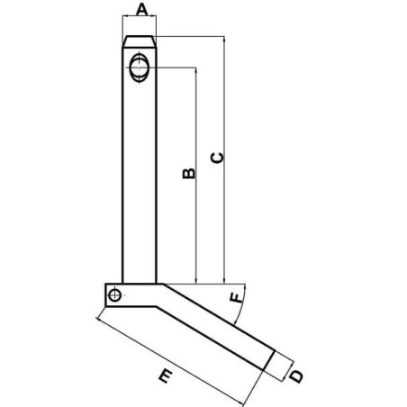 Axe avec poignée UNIVERSEL Z525123KR