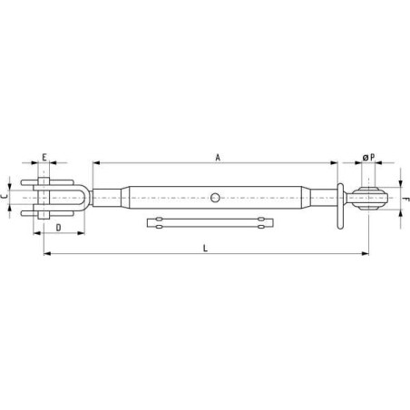 Chandelle de relevage UNIVERSEL Z824380