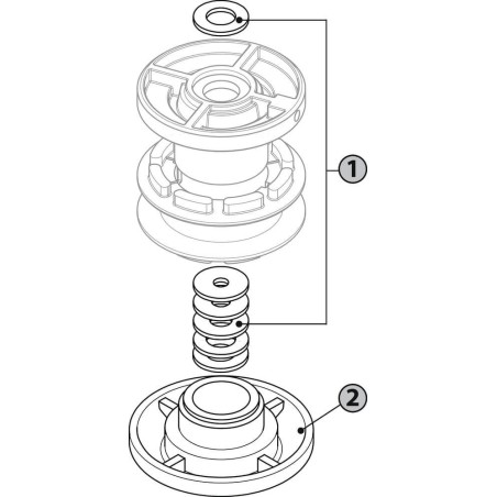 Bouton UNIVERSEL FGP454980