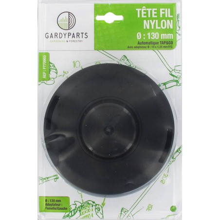 Tête fil nylon avec adaptateur femelle TAP-N-GO, TECOMEC FT70903