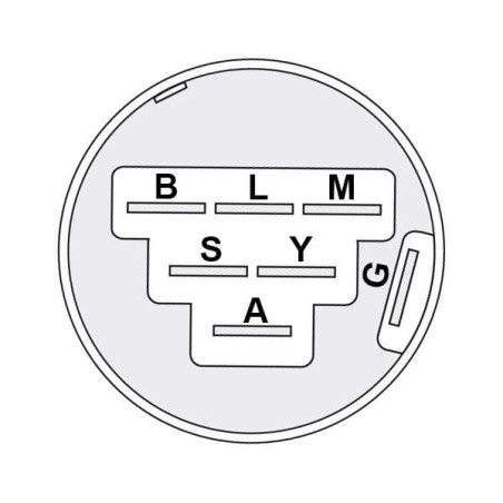 Contacteur 7 broches AYP 140301 MTD 725-1717 - 925-1717 HUSQVARNA 532140301 MURRAY 092556ma - 092556 - 92556