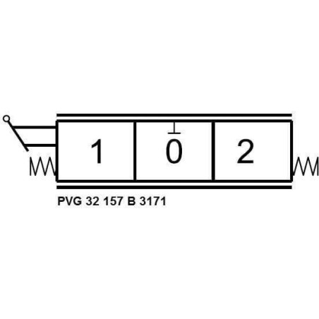 Commande mécanique DANFOSS PVG32157B3171