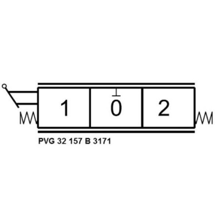 Commande mécanique DANFOSS PVG32157B3171