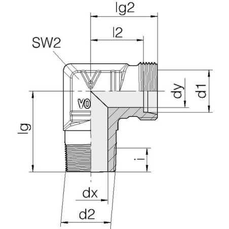 Coude VOSS WES12SRK38