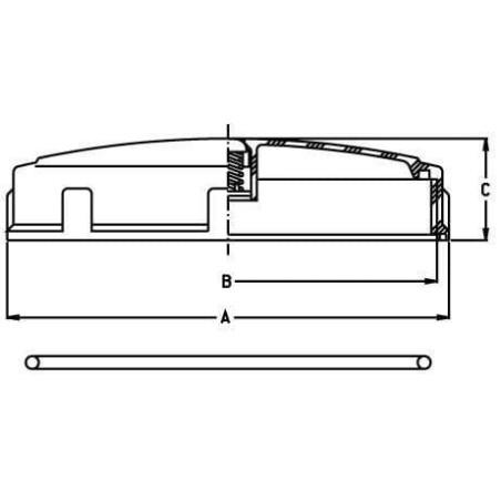 Couvercle GEOLINE 8178006