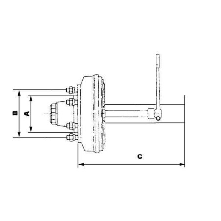 Essieu ADR A6064030M1600