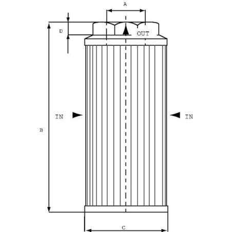 Filtre MP-FILTRI STR1001M90