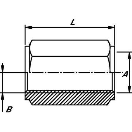 Douille M16x1,5 BURNETT & HILLMAN ZBM16