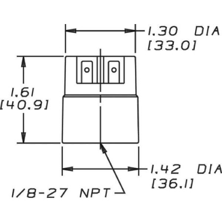 Indicateur de dépression DONALDSON X770062