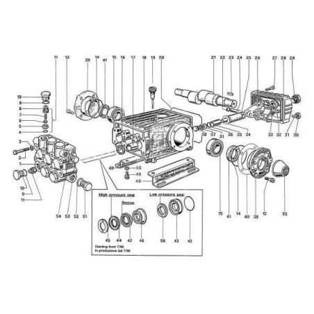 Jeu de clapets KENT IPKIT1