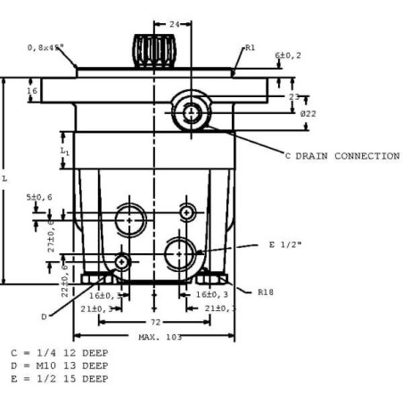 Moteur DANFOSS OMSS80151F0535