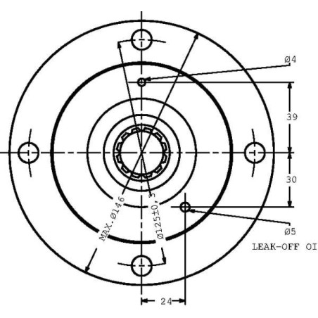 Moteur DANFOSS OMSS100151F0536