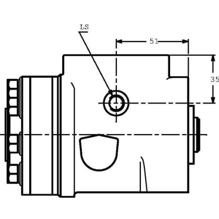 Orbitrol DANFOSS OSPC100OR150N1222