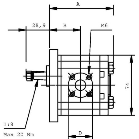 Pompe CASAPPA PLP105S081E1