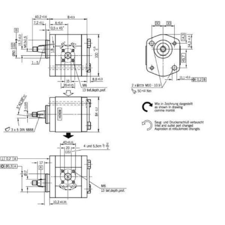 Pompe BOSCH REXROTH 0510715306