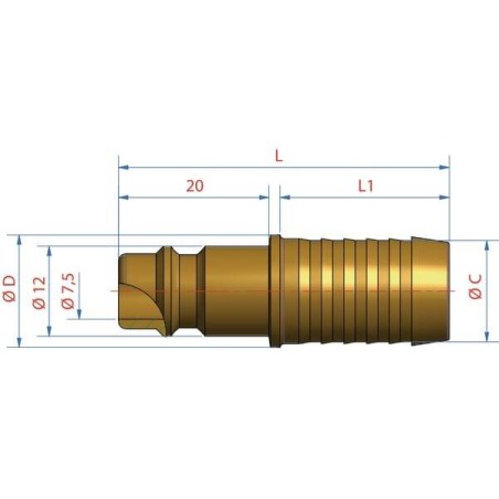 Raccord LÜDECKE ES13S