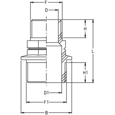 Raccord de réduction GEOLINE 8058301