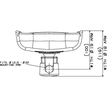 Rétroviseur BRITAX 7112020B