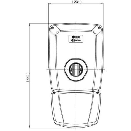 Rétroviseur BRITAX 7135050AM