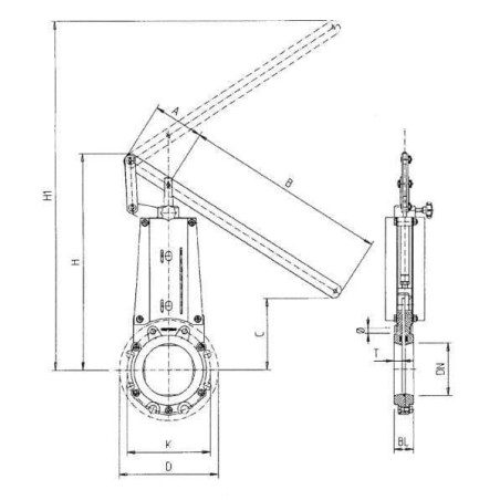 Vanne WEY DN200VNBN