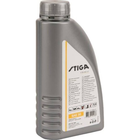 Huile moteur SAE30 - 600ml STIGA 1111923401 - 1111-9234-01